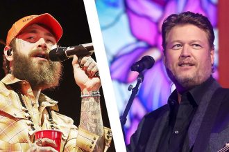 Post Malone, Blake Shelton Duet on ‘Pour Me a Drink’