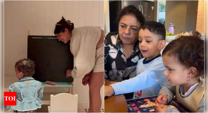 Priyanka Chopra misses Nick Jonas while enjoying quality time with daughter Malti Marie during The Bluff shoot | Hindi Movie News