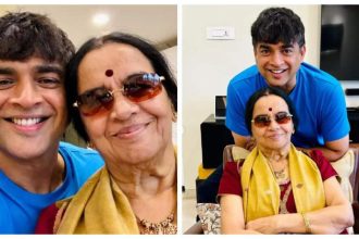 R Madhavan's mother Saroj Ranganathan shares lovely photos with his actor son; says 'I like my son when he is clean shaven' - See inside |