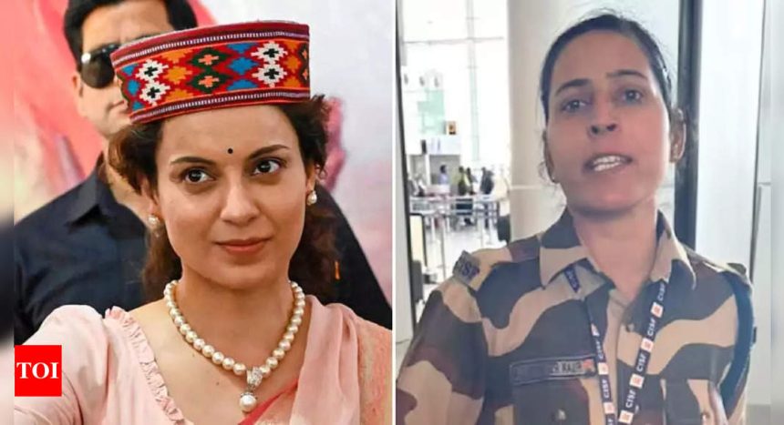 Relative defends CISF constable: 'Kangana Ranaut and Kulwinder Kaur had an argument over keeping her purse and phone on the conveyor belt' | Hindi Movie News