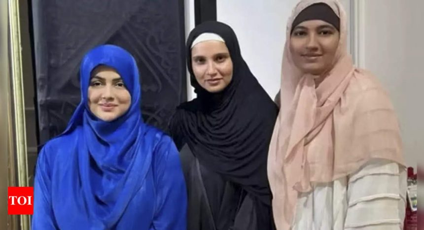 Sania Mirza and Sana Khan accompany their families to the Hajj, Anam Mirza shares touching photos | Hindi Movie News