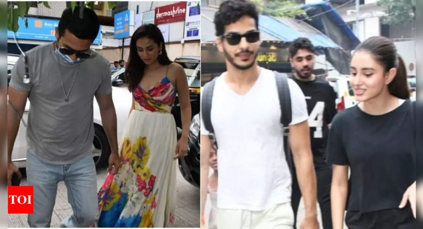 Shahid Kapoor, Mira Rajput go on a double date with Ishaan Khatter and his girlfriend Chandni Bainz