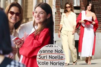 Suri Cruise celebrates high school graduation with mom Katie Holmes