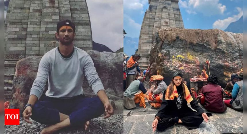 Sushant Singh Rajput's sister Shweta Singh Kirti cries her heart out as she visits Kedarnath ahead of his death anniversary |