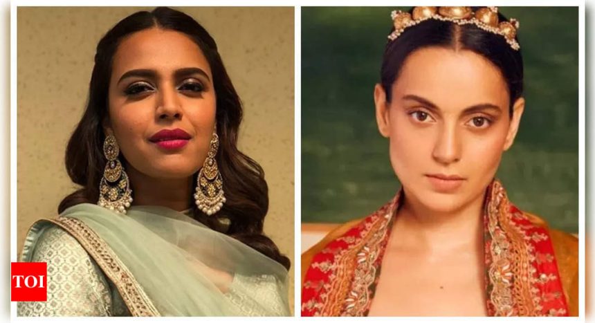 Swara Bhasker condemns assault on Kangana Ranaut; criticizes her previous 'justifications of violence' that got her BANNED on Twitter |