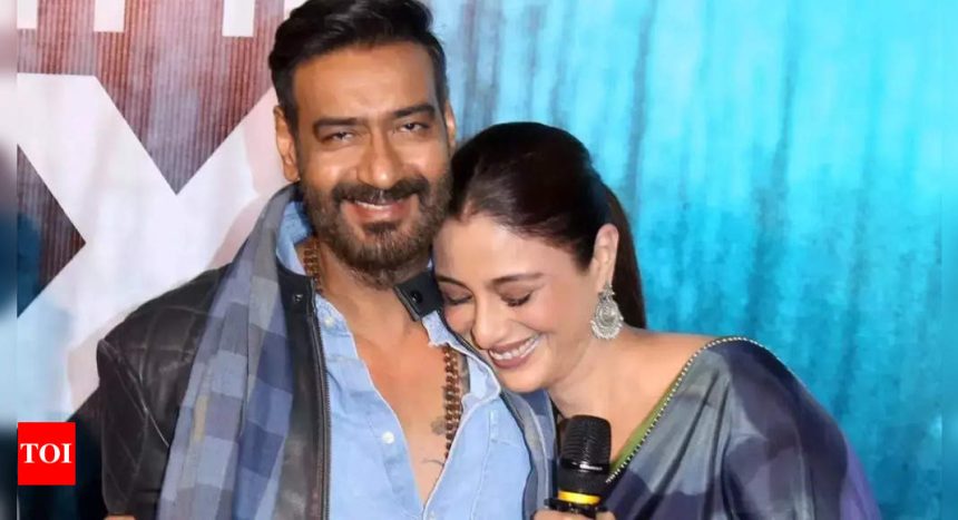 Tabu and Ajay Devgn open up on doing romantic films in their 50's: 'Romance is not just for the young' | Hindi Movie News