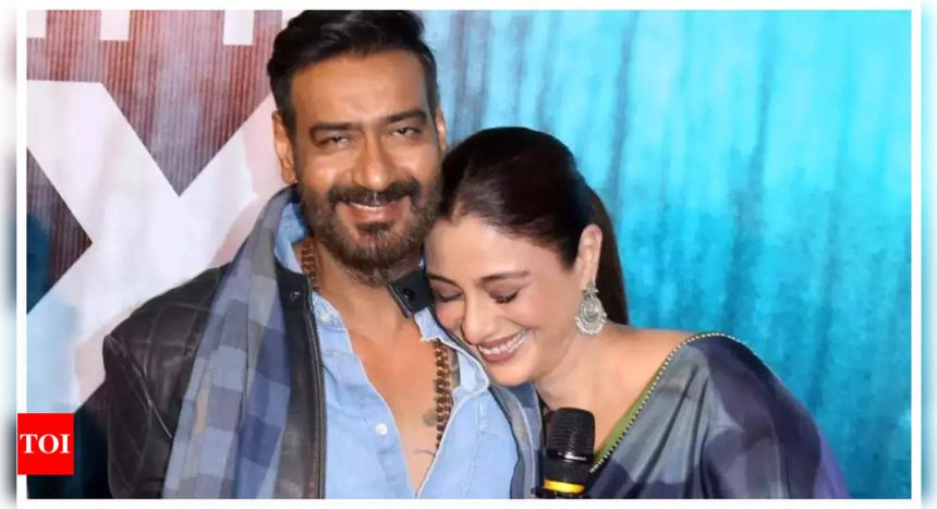 Tabu feels co-star and friend Ajay Devgn is 'least interested' in romancing her on screen |