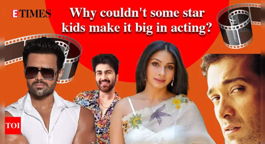 Tanishaa Mukerji, Mimoh Chakraborty, Tusshar Kapoor and others: Why couldn't THESE star kids make it big in acting? ETimes Decodes | Hindi Movie News