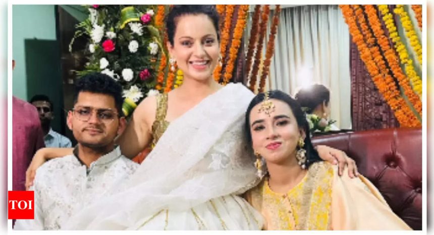 'Tera bhi ho gaya kaam,’: Kangana Ranaut teases brother Varun Ranaut as he gets engaged | Hindi Movie News