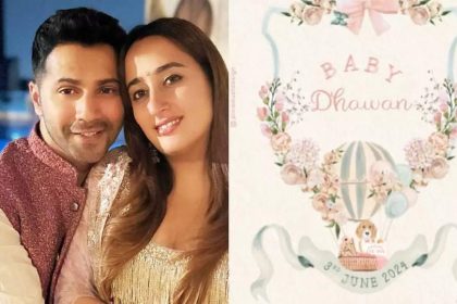 Varun Dhawan announces arrival of his baby girl with a cute VIDEO, Priyanka Chopra, Samantha Ruth Prabhu and others react - WATCH | Hindi Movie News