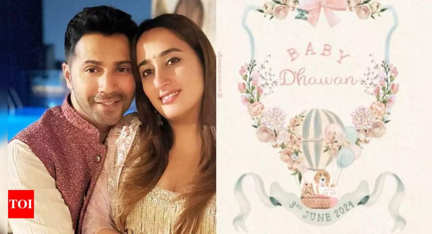 Varun Dhawan announces arrival of his baby girl with a cute VIDEO, Priyanka Chopra, Samantha Ruth Prabhu and others react - WATCH | Hindi Movie News