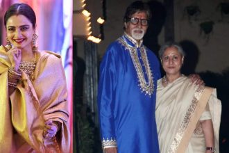 When Amitabh Bachchan got angry at Jaya Bachchan after a journalist questioned him about his affair with Rekha | Hindi Movie News