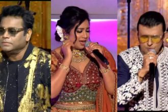 AR Rahman, Sukhwinder Singh, Shreya Ghoshal, Sonu Nigam and others elevate the evening at Anant Ambani and Radhika Merchant's Mangal Utsav - WATCH | Hindi Movie News