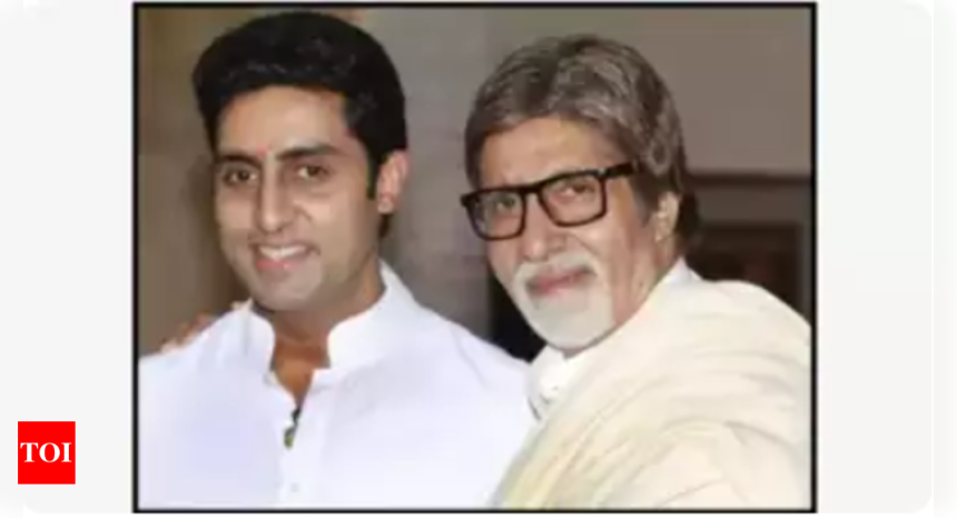 Abhishek Bachchan completes 24 years in the industry, father Amitabh Bachchan pens heartwarming note | Hindi Movie News