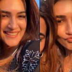 After her smoking video goes viral, Kriti Sanon drops glimpse from her vacay as she vibes with 'boho baby' Nupur Sanon | Hindi Movie News