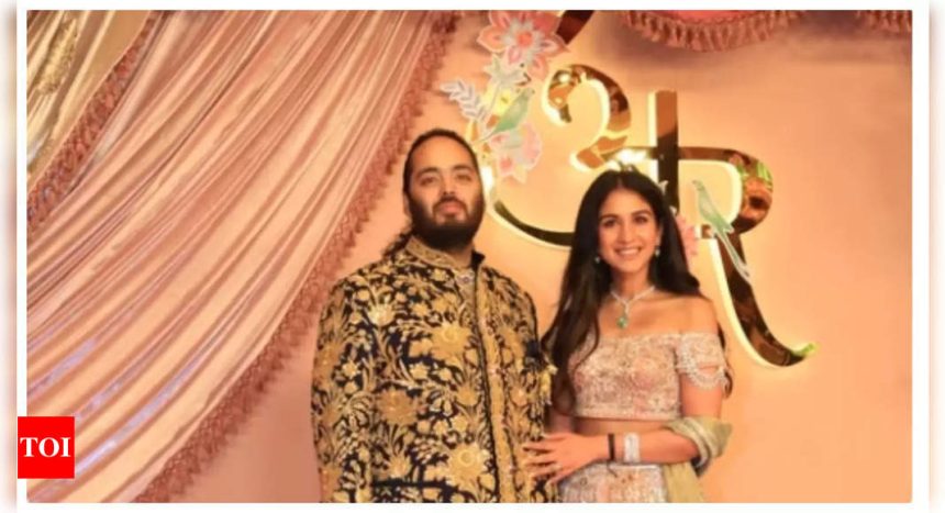 Anant Ambani and Radhika Merchant can't get enough of each other at their sangeet, celebrity stylist drops UNSEEN pics | Hindi Movie News