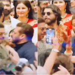 Anant Ambani and Radhika Merchant wedding: Shah Rukh Khan and Salman Khan go nostalgic as they dance to Bhangra Paa Le from Karan Arjun | Hindi Movie News