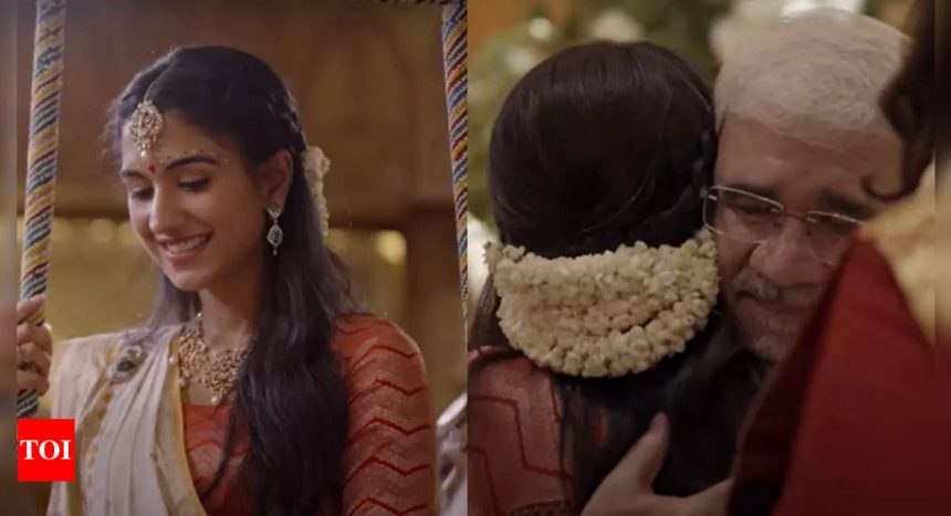 Anant Ambani and Radhika Merchant's Wedding: Bride's emotional moment with father Viren Merchant from Grah Shanti Puja is all things heartwarming |