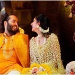 Anant Ambani and Radhika Merchant's unseen Haldi ceremony pictures: The couple glows with joy | Hindi Movie News