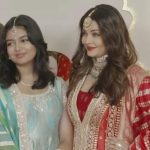 Anant Ambani and Radhika Merchant's wedding: Aishwarya Rai Bachchan and daughter Aaradhya look elegant as they pose together on the red carpet | Hindi Movie News