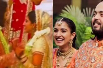 Anant Ambani and Radhika Merchant's wedding: Couple's post-Varmala dance goes viral | Hindi Movie News