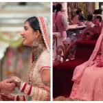 Bride Radhika Merchant gets emotional during fairytale entry; Groom Anant Ambani holds parents Nita and Mukesh's hand - WATCH |