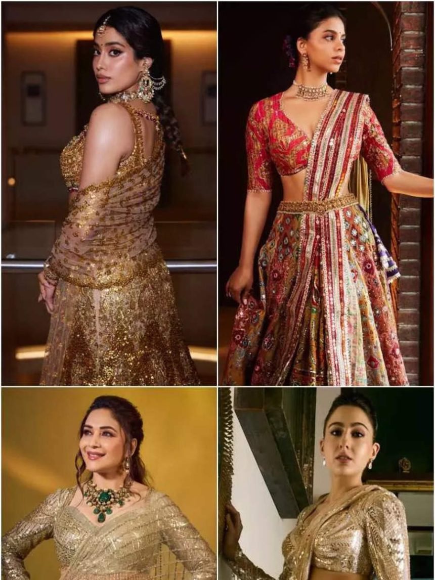 Divas who dazzled in glittering outfits at AR wedding