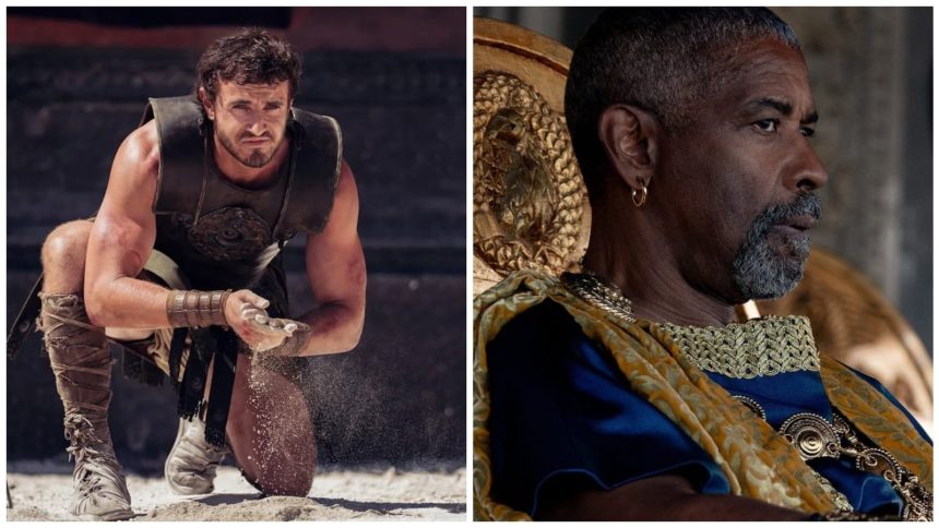 Gladiator 2: First look images out; internet has many thoughts about Denzel Washington's role | Hollywood