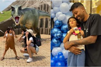 Hardik Pandya reacts to Natasa Stankovic's post of their son Agastya's fun day for the first time since divorce announcement | Hindi Movie News