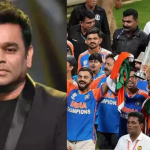 Here's how AR Rahman reacted as team India champions sang 'Vande Mataram' at Wankhede stadium | Hindi Movie News