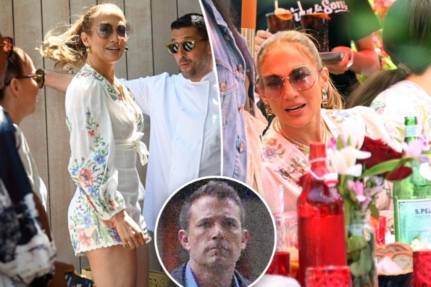 Inside Jennifer Lopez's 55th birthday lunch in the Hamptons