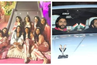 Janhvi Kapoor reveals Shikhar Pahariya and Anant Ambani gatecrashed Radhika Merchant's bridal shower |