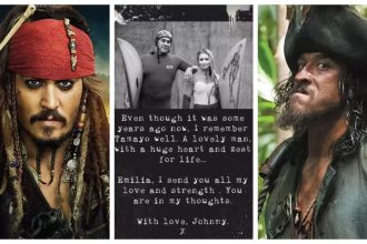 Johnny Depp remembers late 'Pirates of the Caribbean' actor Tamayo Perry: 'He was a lovely man, with a huge heart and zest for life' |