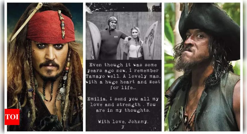 Johnny Depp remembers late 'Pirates of the Caribbean' actor Tamayo Perry: 'He was a lovely man, with a huge heart and zest for life' |