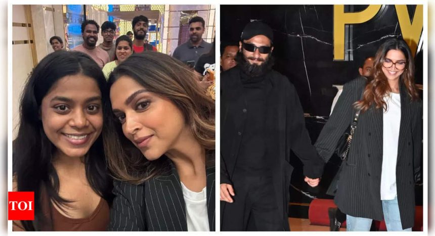 'Kalki 2898 AD' Star Deepika Padukone Poses for Photos with Fans at Theatre; Gets Called Sumathi - WATCH |