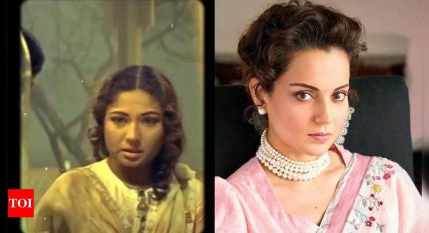 Kangana Ranaut shares a video of Meena Kumari from 'Pakeezah', says, 'Apparently one didn't dare to call other heroines 'actresses' - PIC inside | Hindi Movie News