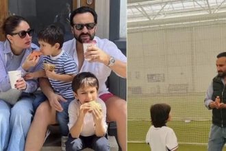 Kareena Kapoor-Saif Ali Khan’s son Taimur learns how to play cricket at Lord’s; daddy cool takes pride | Hindi Movie News