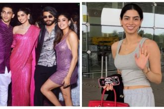 Khushi Kapoor's wallpaper featuring rumoured boyfriend Vedang Raina, Janhvi Kapoor and Shikhar Pahariya grab attention - WATCH video |