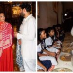 Kim Kardashian and sister Khloe Kardashian visits ISKCON temple with Jay Shetty; feed underprivileged children: Pics Inside |