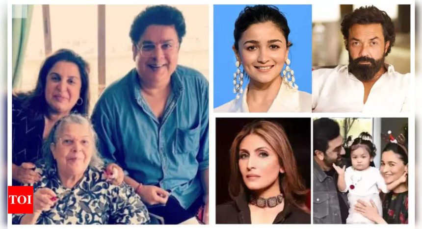 Makers avoid leak of Alia Bhatt-Bobby Deol's epic battle in Alpha, Farah Khan and Sajid Khan's mother passes away, Riddhima Kapoor says Raha looks like Alia Bhatt-Rishi Kapoor: Top 5 entertainment news of the day |