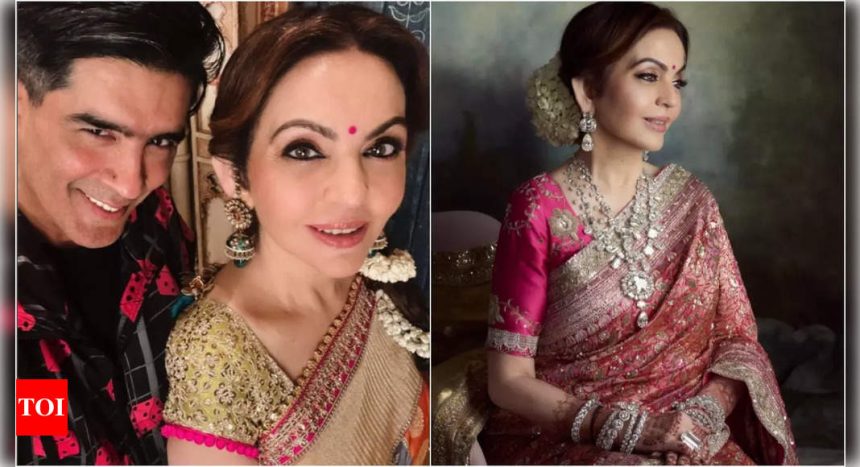 Manish Malhotra recalls late night meetings with Nita Ambani for Anant-Radhika's wedding prep |