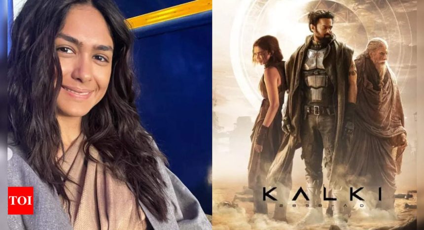 Mrunal Thakur shares her BTS moments from Nag Ashwin's 'Kalki 2898 AD', praises Prabhas, Deepika Padukone, Amitabh Bachchan, Kamal Haasan | Hindi Movie News