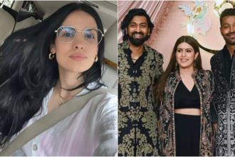 Natasa Stankovic announces she is 'living in gratitude' while Hardik Pandya makes a solo entry at Anant-Radhika's sangeet bash | Hindi Movie News