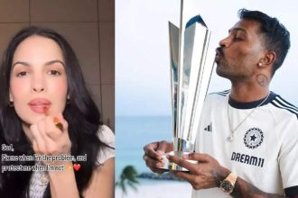 Natasa Stankovic drops new VIDEO, fans comment, 'Didi Jijaji wapas aa rahe hai', as Hardik Pandya returns to Mumbai with the World Cup Trophy - WATCH | Hindi Movie News