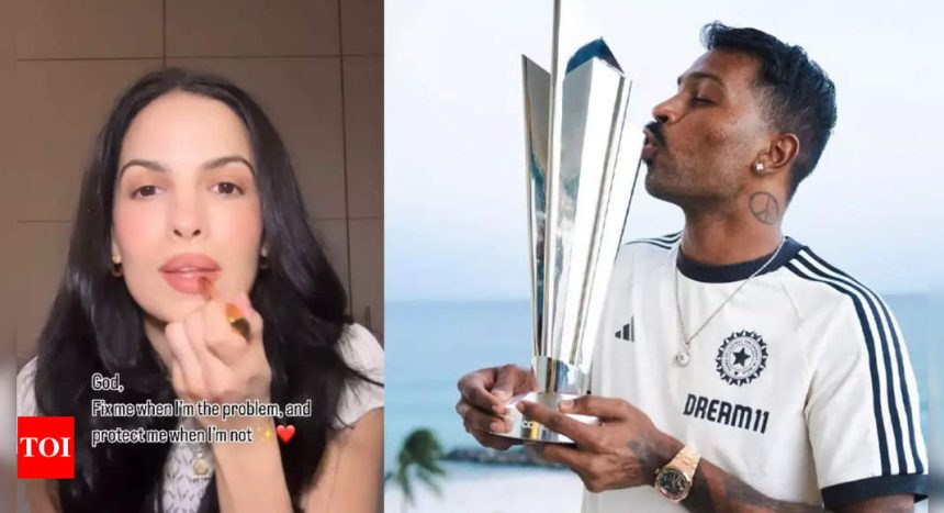 Natasa Stankovic drops new VIDEO, fans comment, 'Didi Jijaji wapas aa rahe hai', as Hardik Pandya returns to Mumbai with the World Cup Trophy - WATCH | Hindi Movie News