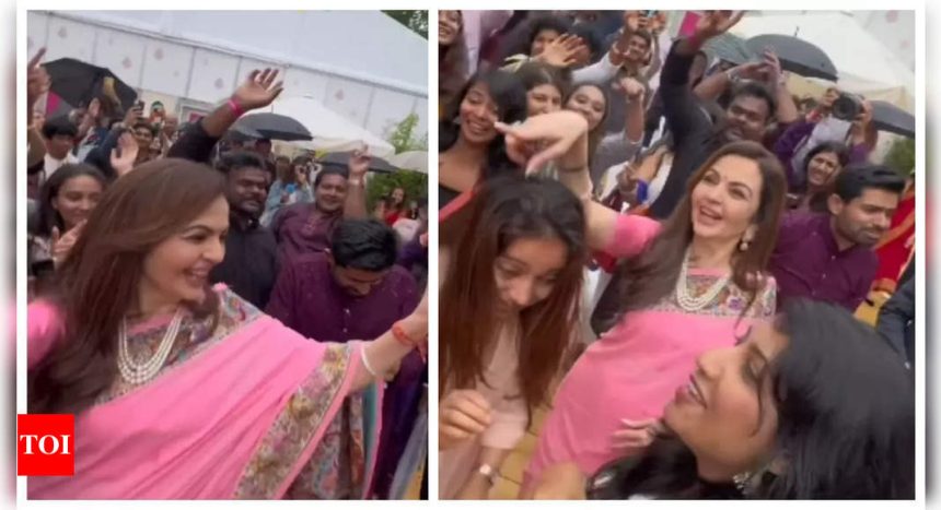 Nita Ambani dances her heart out with visitors at opening ceremony of Paris Olympics 2024 - WATCH video |