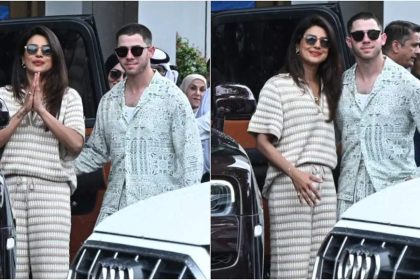 Priyanka Chopra and Nick Jonas reach India for Anant Ambani-Radhika Merchant's wedding | Hindi Movie News