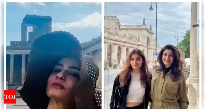 Raveena Tandon gives a sneak peek into her vacation from the ancient city of Pompeii with her daughter Rasha; See pics | Hindi Movie News