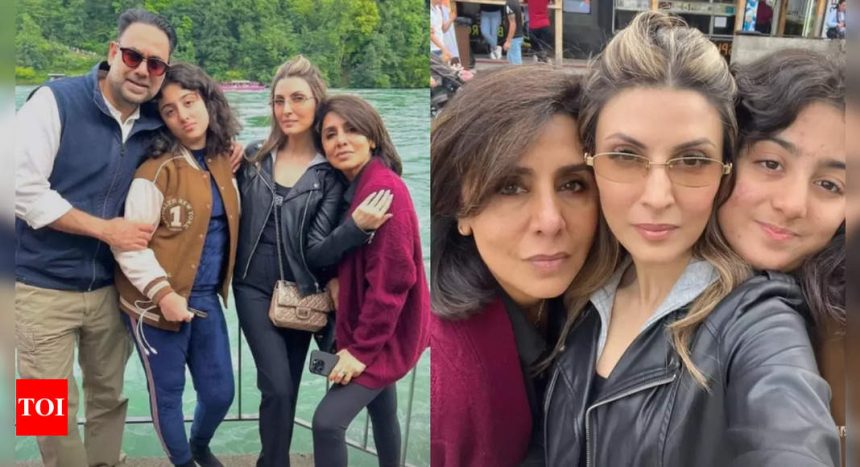 Riddhima Kapoor Sahni shares candid pictures with daughter Samara and mother Neetu Kapoor from their Switzerland vacation | Hindi Movie News