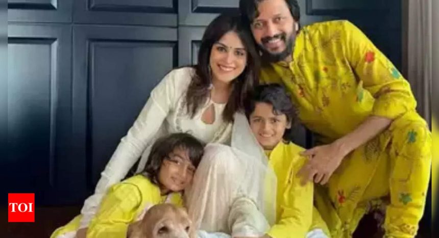 Riteish Deshmukh reveals why his children often greet paparazzi with folded hands | Hindi Movie News